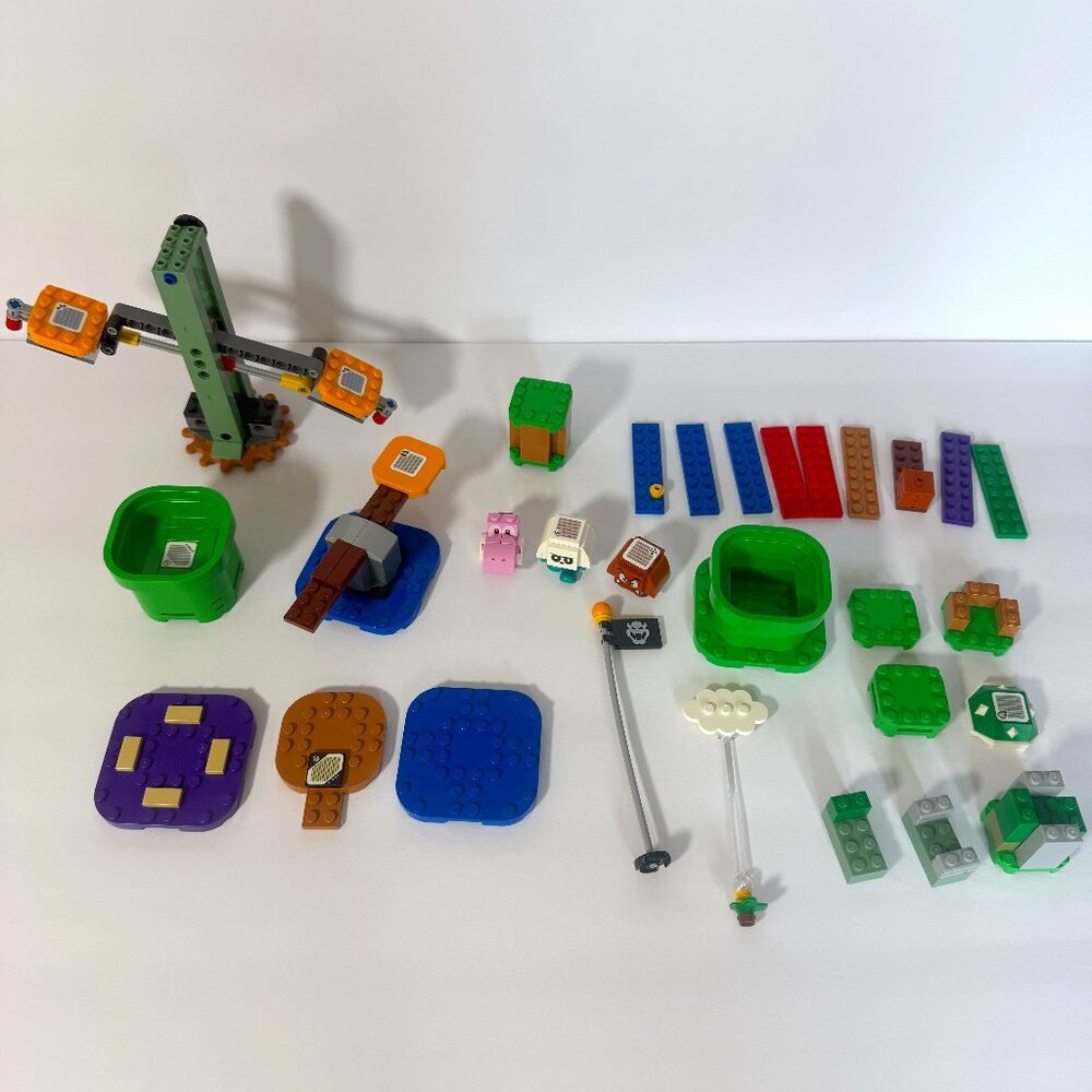 LEGO Lot Mixed Super Mario Sets for Extra Parts Interactive & Blocks
